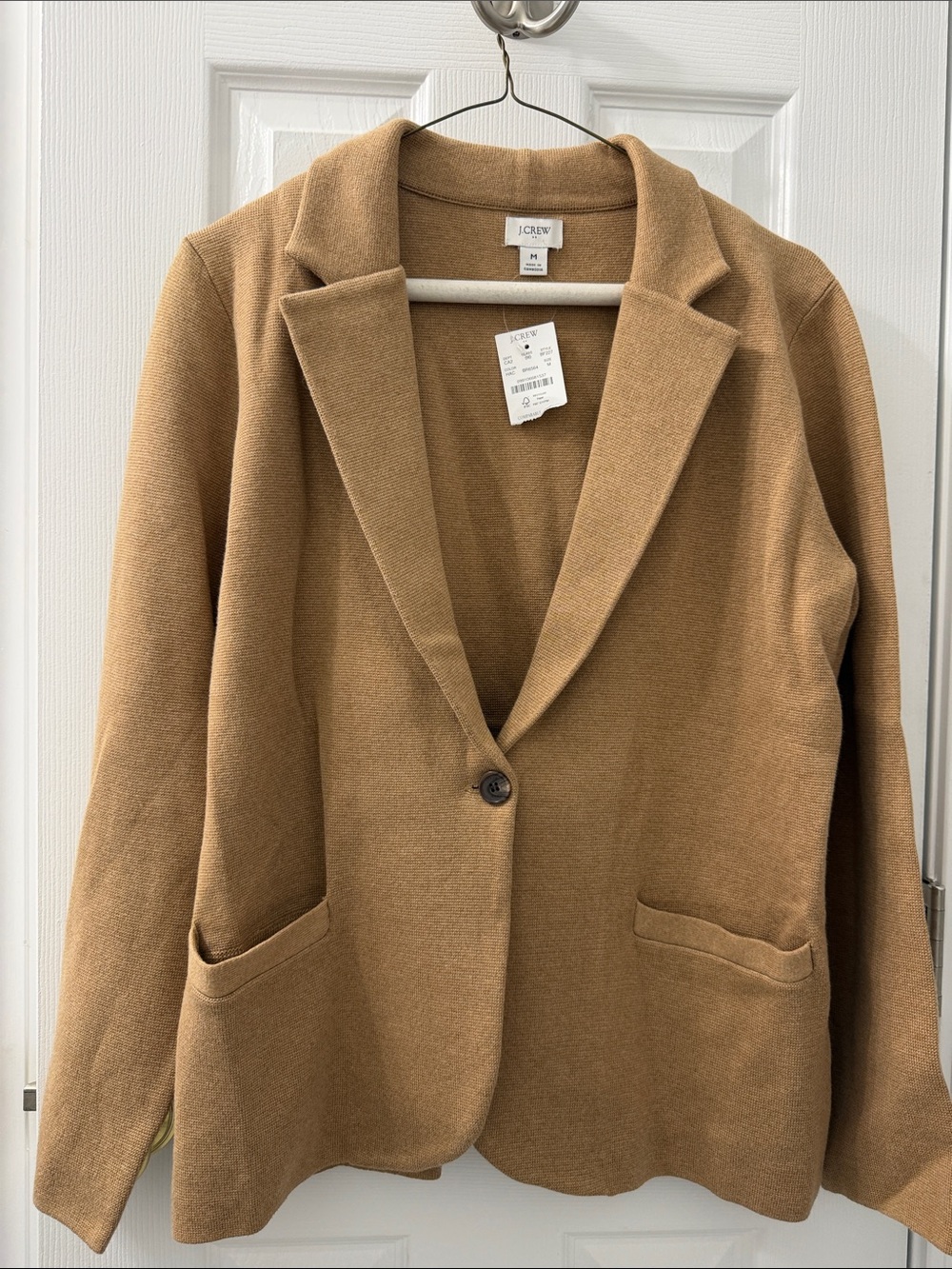 J. Crew Factory 100% Cotton Schoolboy Sweater Blazer